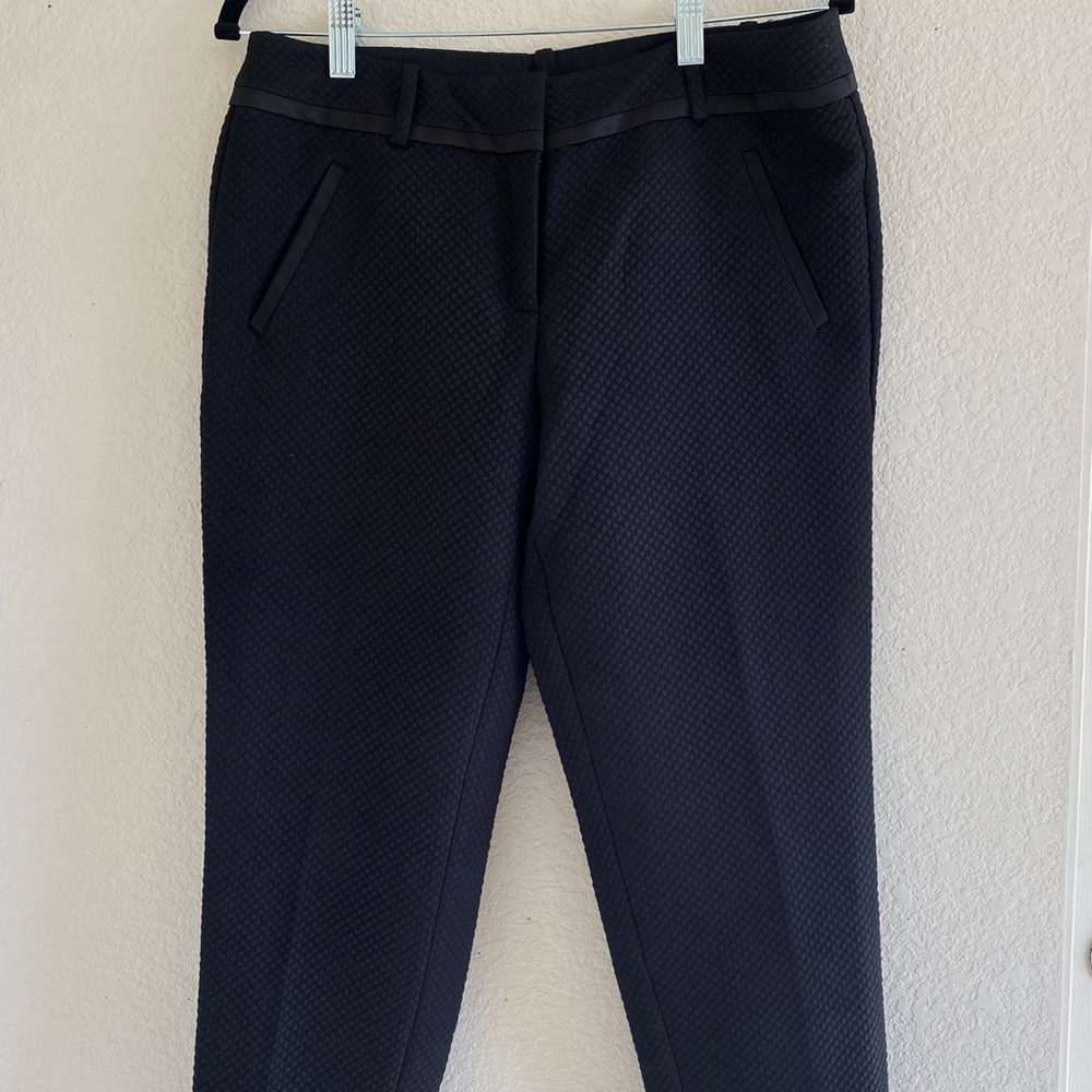 Wide leg trouser pants